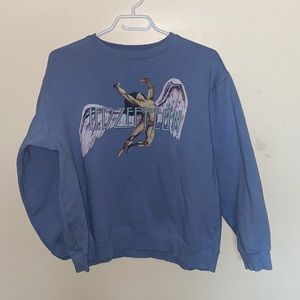 Light Blue Led Zeppelin Sweater
